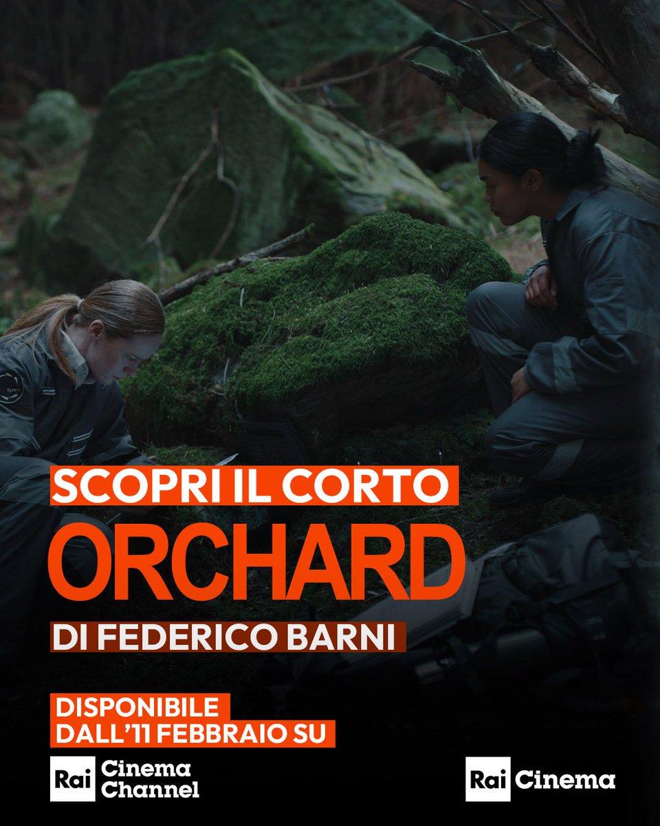 RaiCinema's tweet image. Da domani su Rai Cinema Channel sarà disponibile il corto #Orchard di Federico Barni.

Liberamente ispirato ai recenti sviluppi della biologia sintetica e della cibernetica, "Orchard" segue due persone molto diverse tra loro mentre raggiungono insieme un luogo di "nowhereness".
