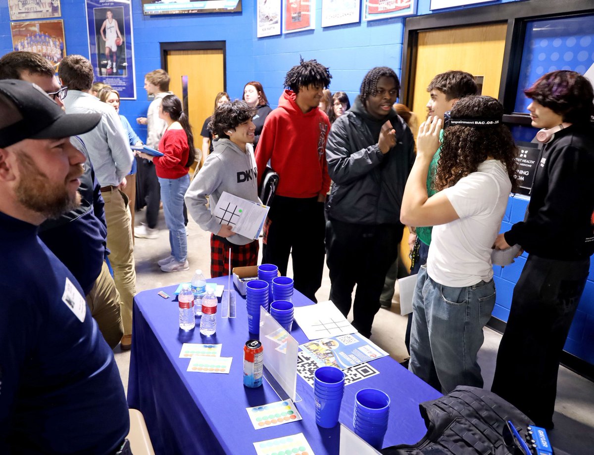 Our team interacted with several students at this week's College &amp; Career Fair at Charlestown High School, sharing future careers and job possibilities within public service. The City of Charlestown had representatives from City Hall, Charlestown Parks, and the Police Dept.
