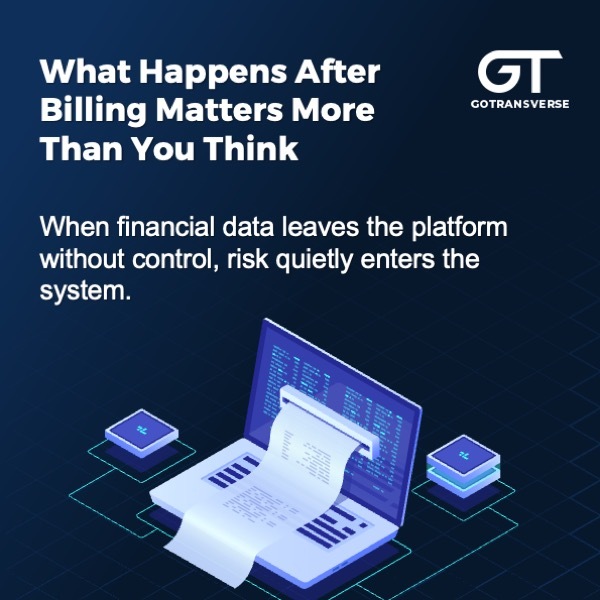 Gotransverse's tweet image. Modern monetization doesn’t stop at invoices. 
It demands proof of what moved, where it landed, and when. 

That’s the gap GT-C is designed to close. 

#RevenueIntegrity #FinancialData #EnterpriseFinance #ModernMonetization