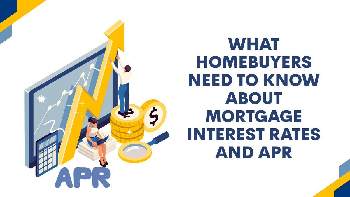 HowardFinancial's tweet image. What Homebuyers Need to Know About Mortgage Interest Rates and APR: When applying for a mortgage, borrowers are often presented with several important numbers that determine the true cost of the loan. Two of the most discussed figures are the mortgage… dlvr.it/TQn051