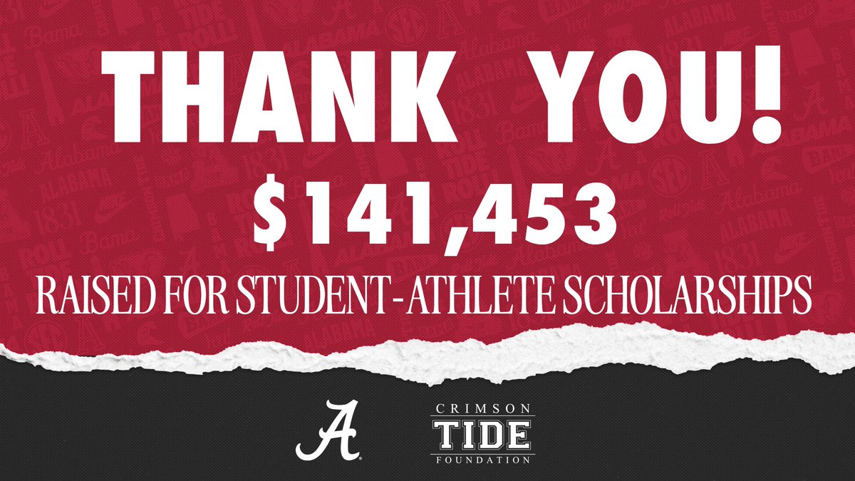 Crimson Tide Foundation tweet media