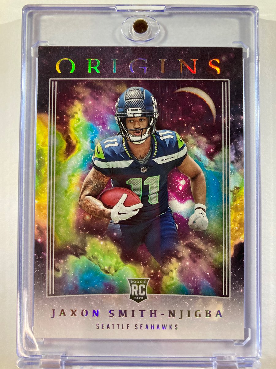 1218Sports's tweet image. 🎁Appreciation Day Giveaway🎁

Winner Announced Thursday

🔥Jaxon Smith-Njigba Panini Origins Tie Dye Refractor Rookie Card #Seahawks

To enter
1. Follow
2. Retweet
3. Like