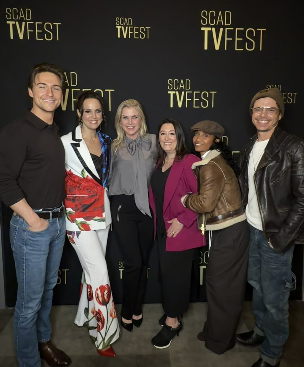 Ali_Sweeney's tweet image. What a fantastic evening with #scadtvfest Thank you to everyone #scad &amp;amp; @hallmarkchannel for having us represent at this special event. #hallmark #makingmovies check out the little behind the scenes reel I made from our night:

instagram.com/reel/DUYO7mLDU…