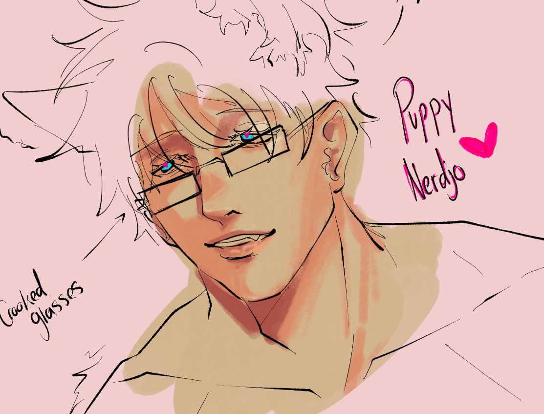 Gojo wip #nerdjo #GojoSatoru #gojofanart #artmoots