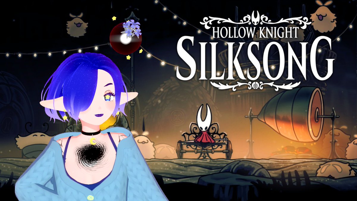 PeriBlueVtuber's tweet photo. Doing all the final little things in Silksong! I'll be completing the last few wishes today.

https://t.co/5NlUjua7XI https://t.co/Kac4nzq8qI