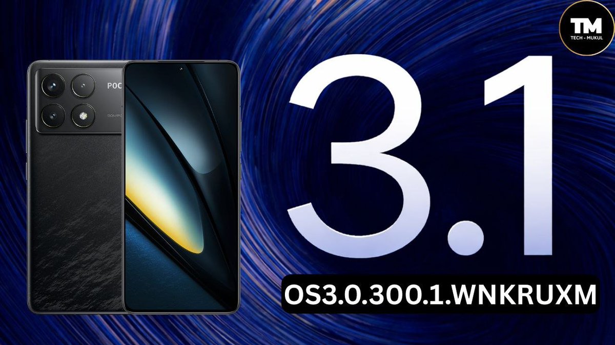TECH__MUKUL's tweet image. #POCOF6Pro #HyperOS3 #February 2026 BETA Update Spotted 🚀

📌 HyperOS 3.1: OS3.0.300.1.WNKRUXM
✨ Region: Russia 🇷🇺

🔍 Status: Currently Spotted as a BETA build. The stable build is not yet readty. Once the official Stable update will be prepared,, full details will be shared
