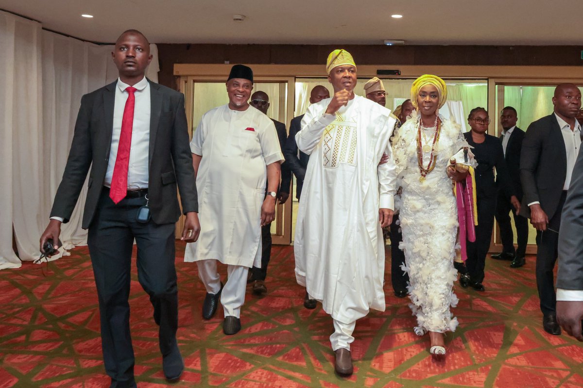 bukolasaraki's tweet photo. My Father Passed on Again

We give all glory to Almighty Allah (SWT) for the life of The OTUNBA, my father-in-law, and my father. I chose to address him by these three titles because, over the years, our relationship transformed from when, in the early 80s, as a young man growing up, he was the one many of my peers and I aspired to be like in the corporate world.

His accomplishments in the corporate world, his business acumen, his wisdom, his sophistication, his hard work and strength were values that we admired from afar. Yes, many people bear the traditional title of Otunba, but he was The OTUNBA. He was miles above others.

At that period, I never knew I would become his son by marriage. It was an admiration from a distance. Then I married Toyin and became his son-in-law. Personally, he was more than a father-in-law. He was a source of knowledge. I learnt from the best what it takes to stay at the top and how to stay consistent with one’s goals and aspirations.