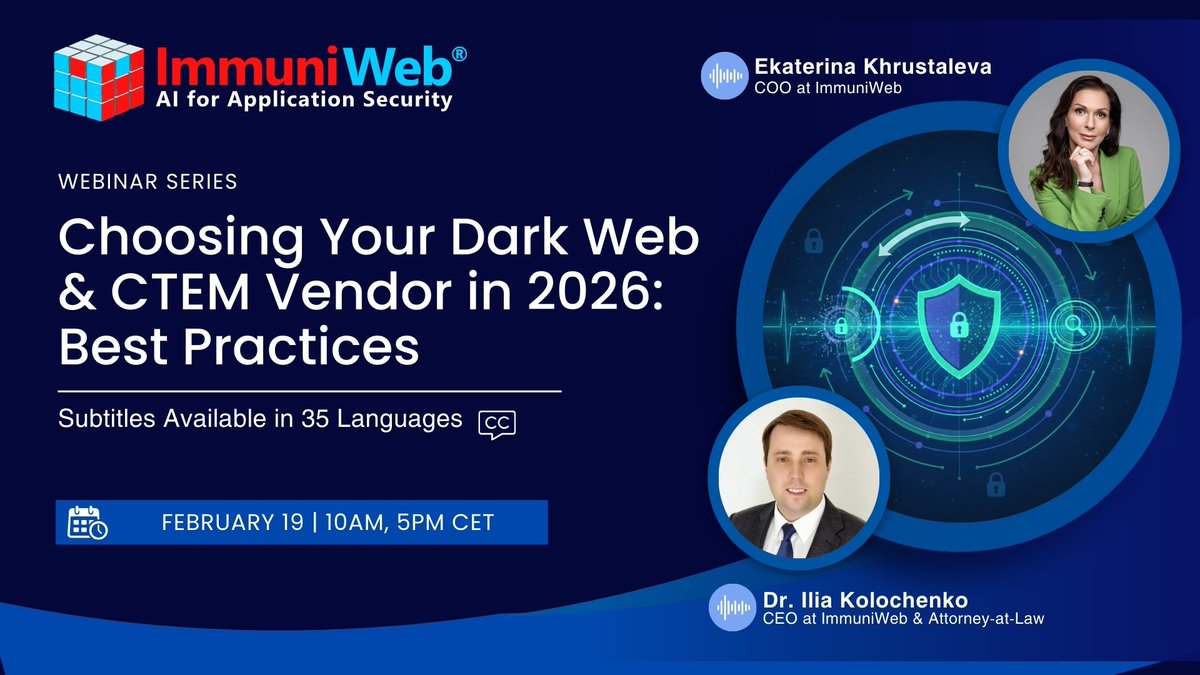 ImmuniWeb tweet media