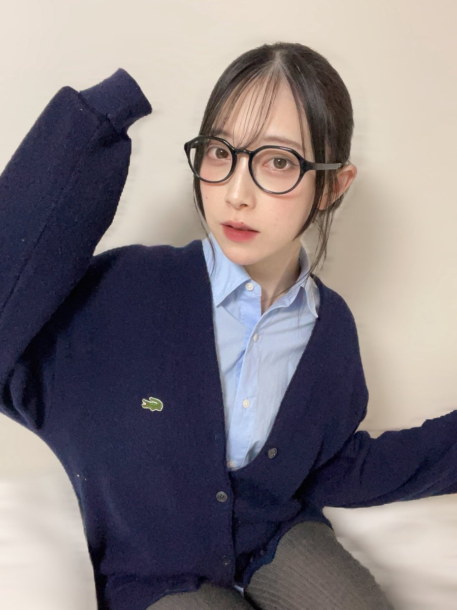 めがね女子すきー❔