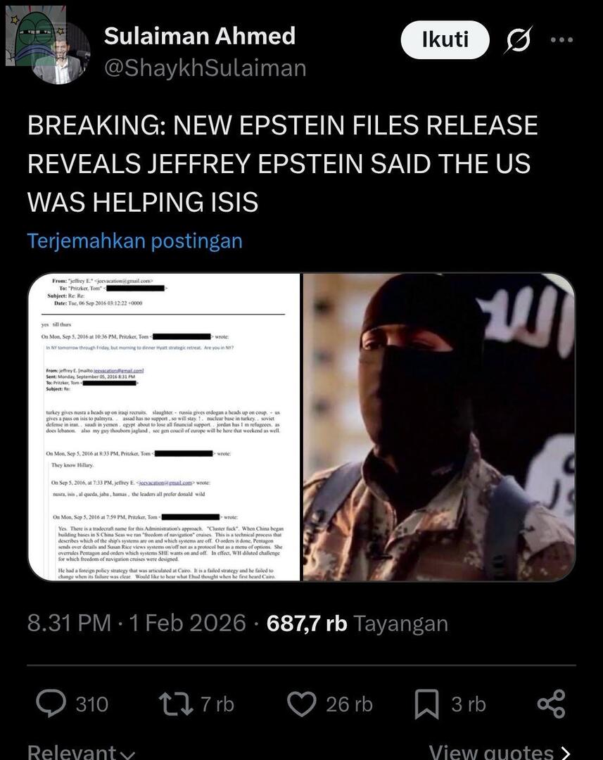 benzema_aly's tweet photo. Israel Secret Inteligence Service adalah singkatan dari (ISIS)!!
Apakah Anda pernah mendengar ISIS mengusik/mengganggu Israel.
.
A. Jurus King Indo B. Jurus #timnasday #SuperAppBRImo #TransformasiDigitalBRI https://t.co/RgoToLBl33
