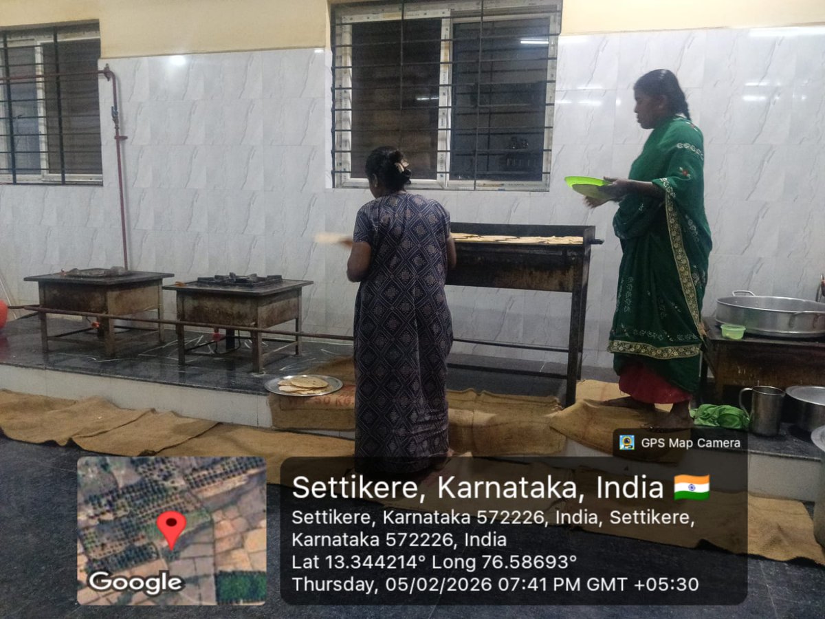 742Sc's tweet photo. Dinner
DBRARS-742 SHETTIKERE CNHALLI
@SWDGoK
#SocialAudit_SWDMeals 
#SocialWelfare_Karnataka https://t.co/D1N0nR2f8p
