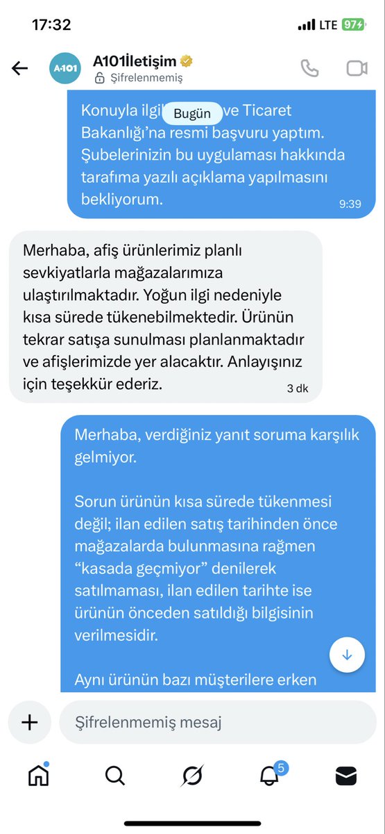 bktolmez's tweet photo. “Yoğun ilgi” açıklaması sorunu örtmüyor.
Ürün erken geldi, bazı kişilere satıldı; ilan edilen günde ise tüketiciye sunulmadı.

Bu durum aktüel kampanyada tüketiciyi yanıltmadır.

@A101Kurumsal https://t.co/p0wjJzUuQv
