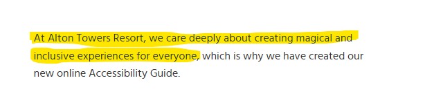 <a href="/altontowers/">Alton Towers Resort</a> When will you be removing this false statement from your website?