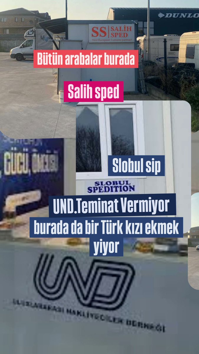 UND TARAFINDAN TEMİNAT VERİLMİYOR  bu spedüzyonda çoluk çocuğuna ekmek getirmeye çalışan bir Türk kızı çalışıyor bir tarafa iş verip öbür tarafının önünü kesip iş vermemek  ölümlü dünya  günahı vebali ağır olur # #UND