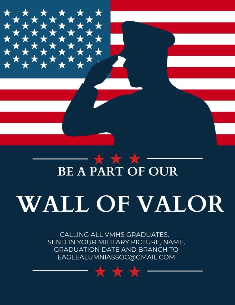 VMHSEagles's tweet photo. 🦅❤️🤍💙🇺🇸 https://t.co/htIpLSMZn2