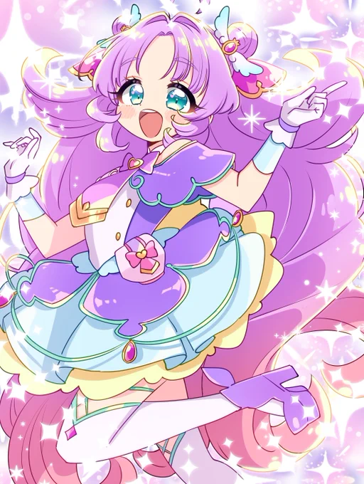 配信で描いた! キュアアンサーさん!