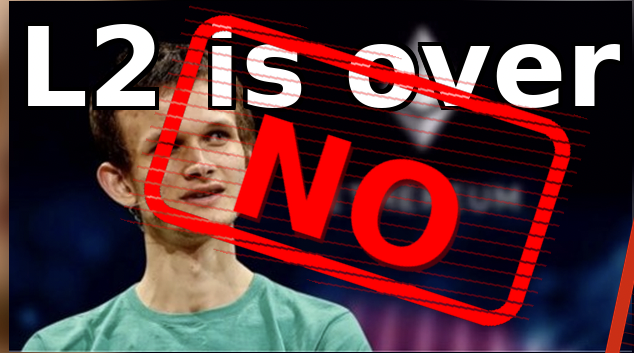 Web3Angels's tweet image. Vitalik meant “L2 is over.”

🚨 That’s NOT what he said 🚨

1. What Vitalik is really poking at is the gap between Ethereum’s values and how some L2s operate in practice.

Ethereum’s “rollup-centric / branded shards” story assumed L2s would steadily level up to stronger