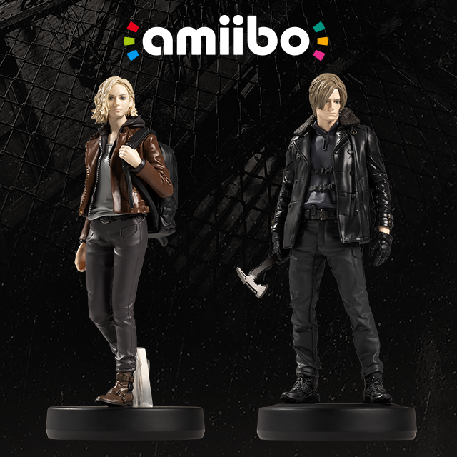 Requiem for the dead. Nightmare for the living.
Grace Ashcroft and Leon S. Kennedy join the amiibo family in summer 2026.

Amiibo will be sold separately.