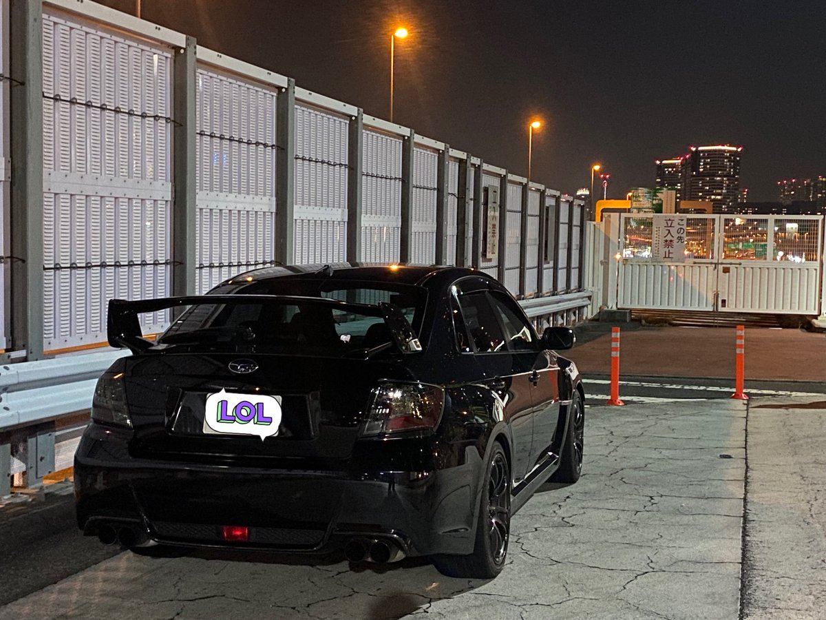 Rockachaso's tweet photo. 車検上がりドライブ https://t.co/27x167NLXe