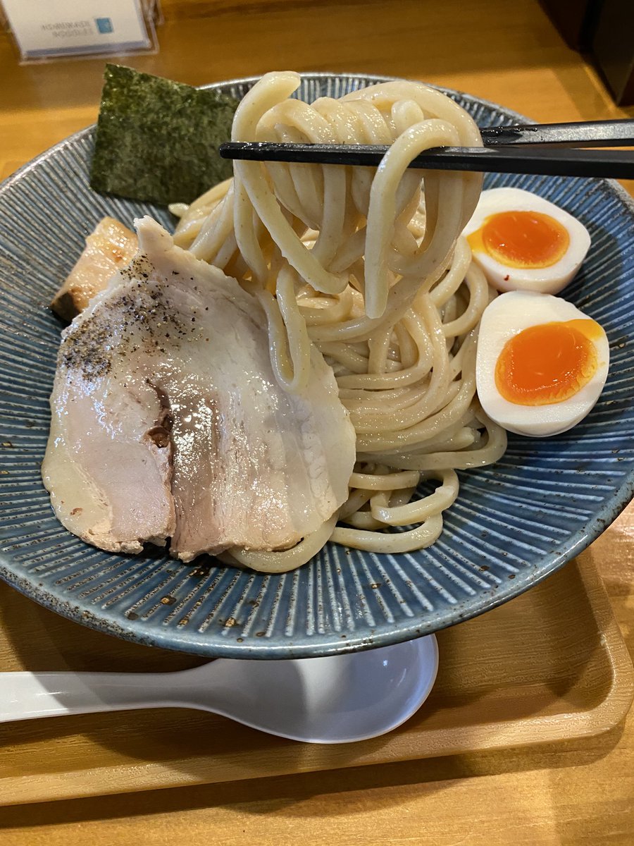 今日はつけ麺でした🍜