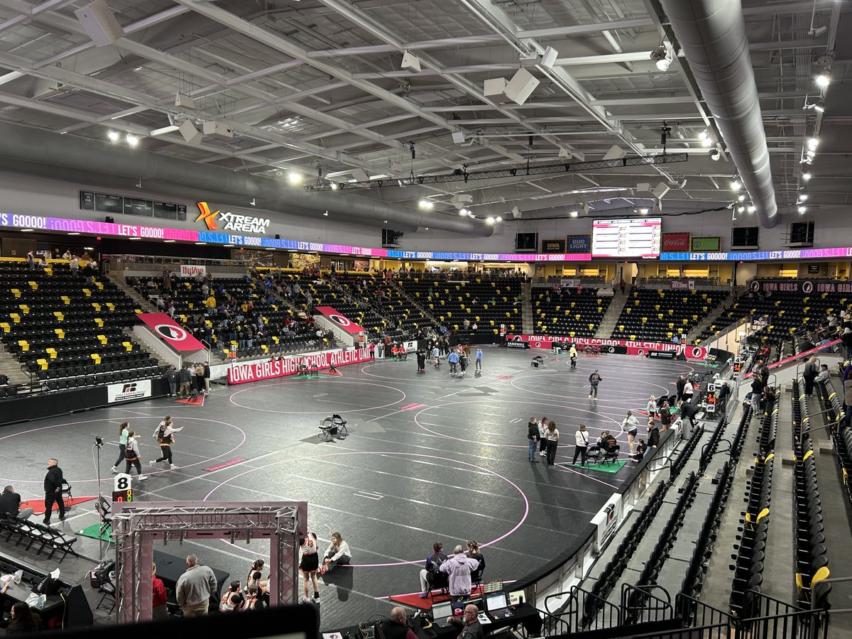 Day Number 1 of the <a href="/IGHSAU/">IGHSAU</a> Girls State Wrestling Tournament

1A Session begins at 10 a.m. 
2A Session begins at 4:30 p.m. 

Join <a href="/DaveAnderson23/">Dave Anderson</a> and me 

Radio-94.9 FM/99.1 FM/1240 AM 
Web-player.listenlive.co/34501
