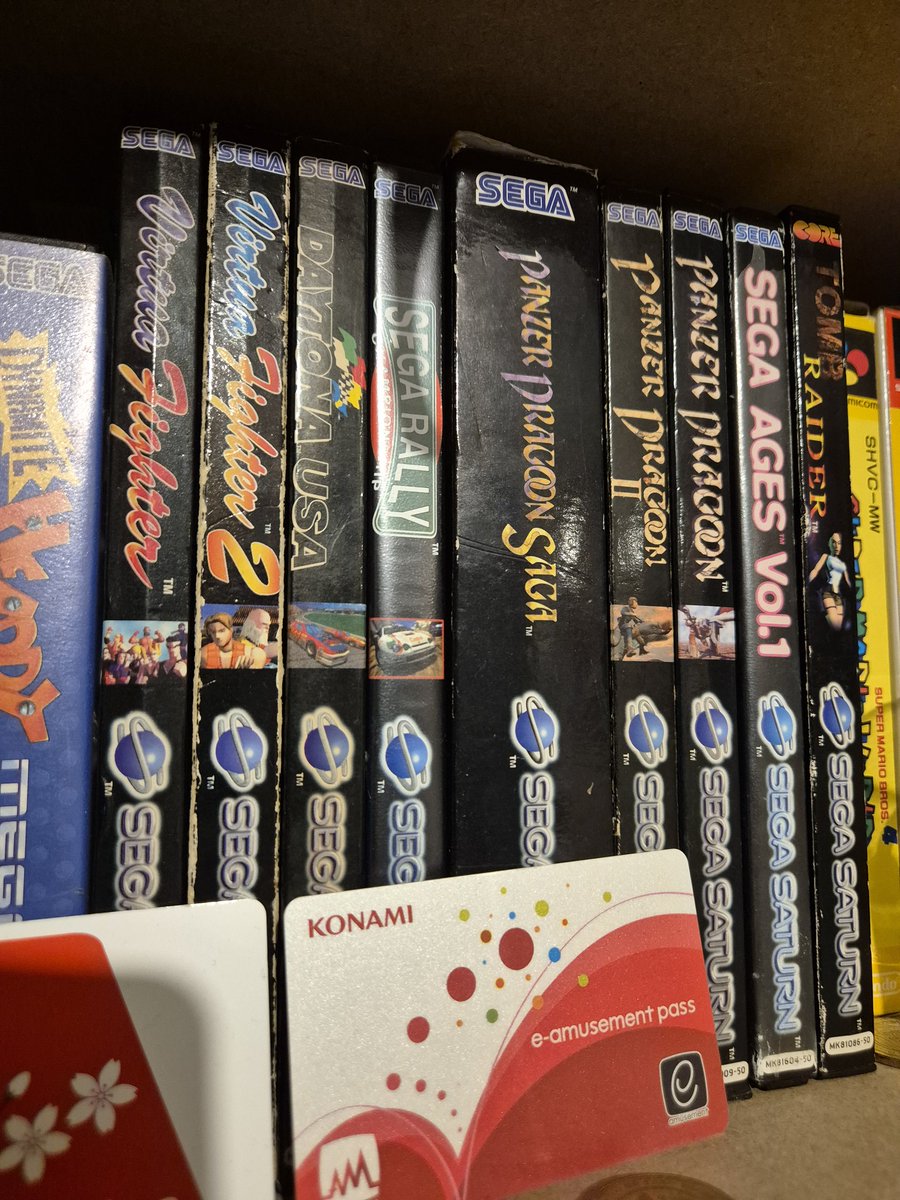 My humble PAL Saturn collection. I wanna get some more but for now