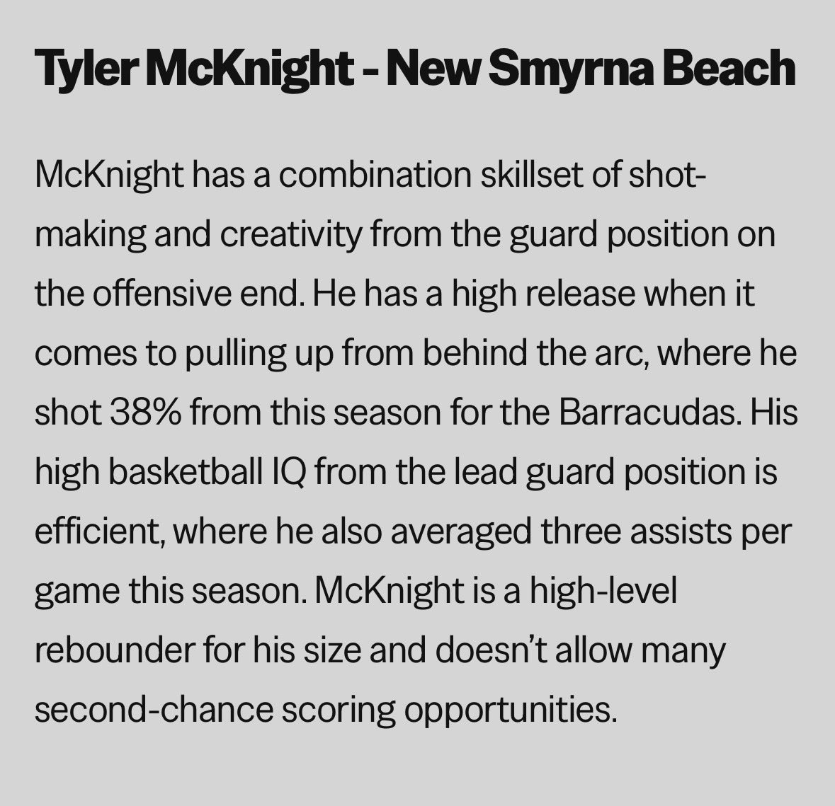 Tyler McKnight tweet media