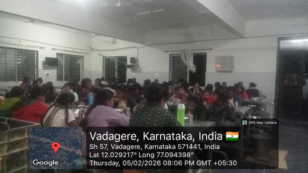 KRCRS_684's tweet photo. 05.02.2026 dinner
krcrs 684 vadagere
Yelanduru tq
Chamarajanagara dist #SocialAudit_SWDMeals #SocialWelfare_Karnataka https://t.co/Mthna2qfNc