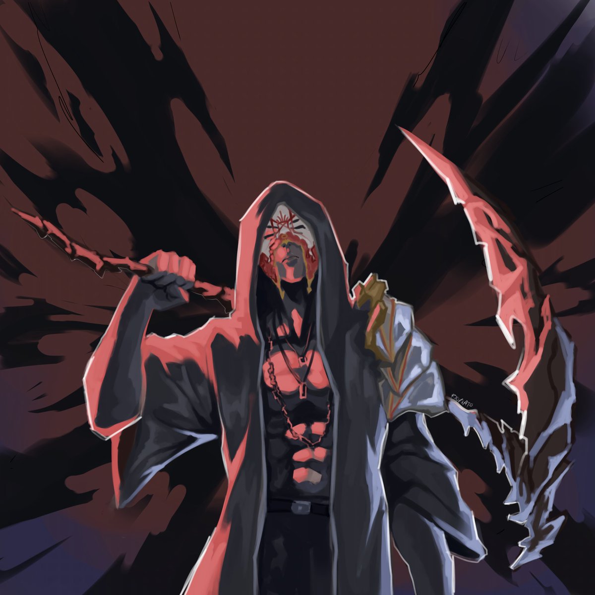 AtoRyoku's tweet photo. Sleep Token Vessel fanartt
been listening to their music for sum time now and yeaaah I was planning to draw Vessel but I got lazy and now I just drew him hehehehe
#sleeptoken #sleeptokenvessel #vessel #fanart #thesummoning https://t.co/t9bykDWEiM