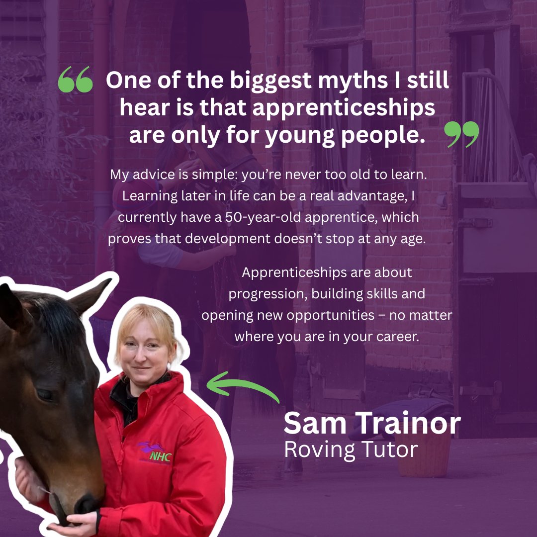 The_NHC's tweet image. #NationalApprenticeshipWeek | Having a support team around you at any point in your life is so important, especially when you are learning new skills and finding your feet in a new career.

Our team of Roving Tutors support and mentor those undertaking an apprenticeship in the