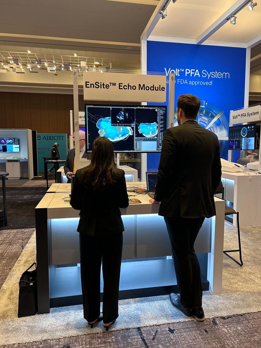 sachinjv's tweet photo. #AFSymposim2026 has begun!
Swing by the @AbbottCardio booth for hands-on #VoltPFA demos and join our sessions to see how we’re helping EP workflows reach new heights! #RevoltAgainstTheOrdinary
More info: https://t.co/h2Gu8rwJTS
Safety Info: https://t.co/G0h7I2Kkme
#AbbottProud https://t.co/F8x1DXb7CI