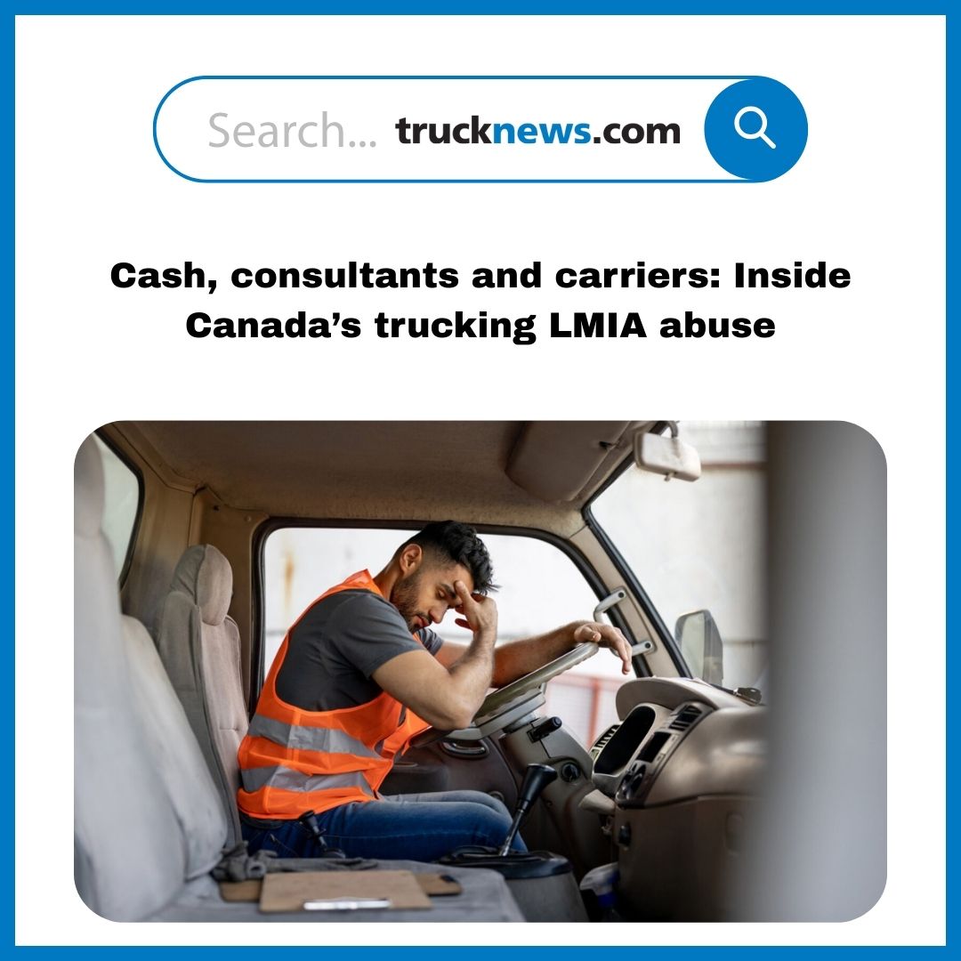 Todaystrucking's tweet image. The aftermath of use, abuse and exploitation in the labor market impact assessment program has left a trail of despair and shattered dreams, Leo Barros writes 
trucknews.com/human-resource…
#LMIA #trucking #immigration #transportation