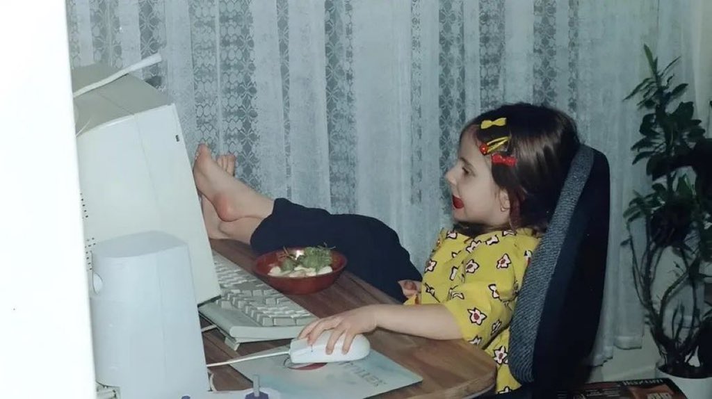 me at 7 years old, searching for girls' games on google: