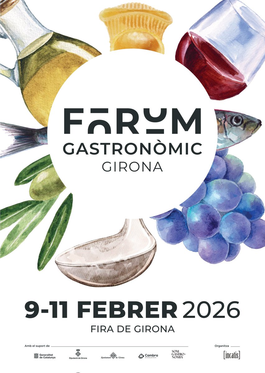 Fefic24's tweet image. 📆Del 9 a l'11, gaudeix d'una nova edició del 𝐅ò𝐫𝐮𝐦 𝐆𝐚𝐬𝐭𝐫𝐨𝐧ò𝐦𝐢𝐜 𝐆𝐢𝐫𝐨𝐧𝐚, el punt de trobada per a la formació, la reflexió i el debat del món enogastronòmic. ⁣
⁣
🎟️Consulta el programa a: forumgirona.com/ca/ #ForumGastronomic #SomFires @firadegirona