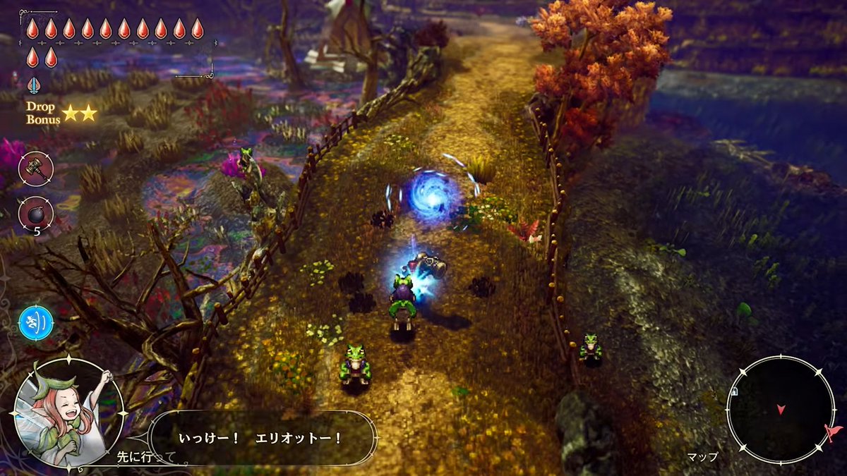 denfaminicogame's tweet photo. スクエニの新作アクションRPG『冒険家エリオットの千年物語』6月18日発売決定 
https://t.co/n2Xd7SwPKp

4つの時代を行き来して武器や魔法を入手。先行体験版のフィードバックを受けた改善で冒険はより快適に #NintendoDirectJP #ニンダイ https://t.co/eEtSWQrOQe