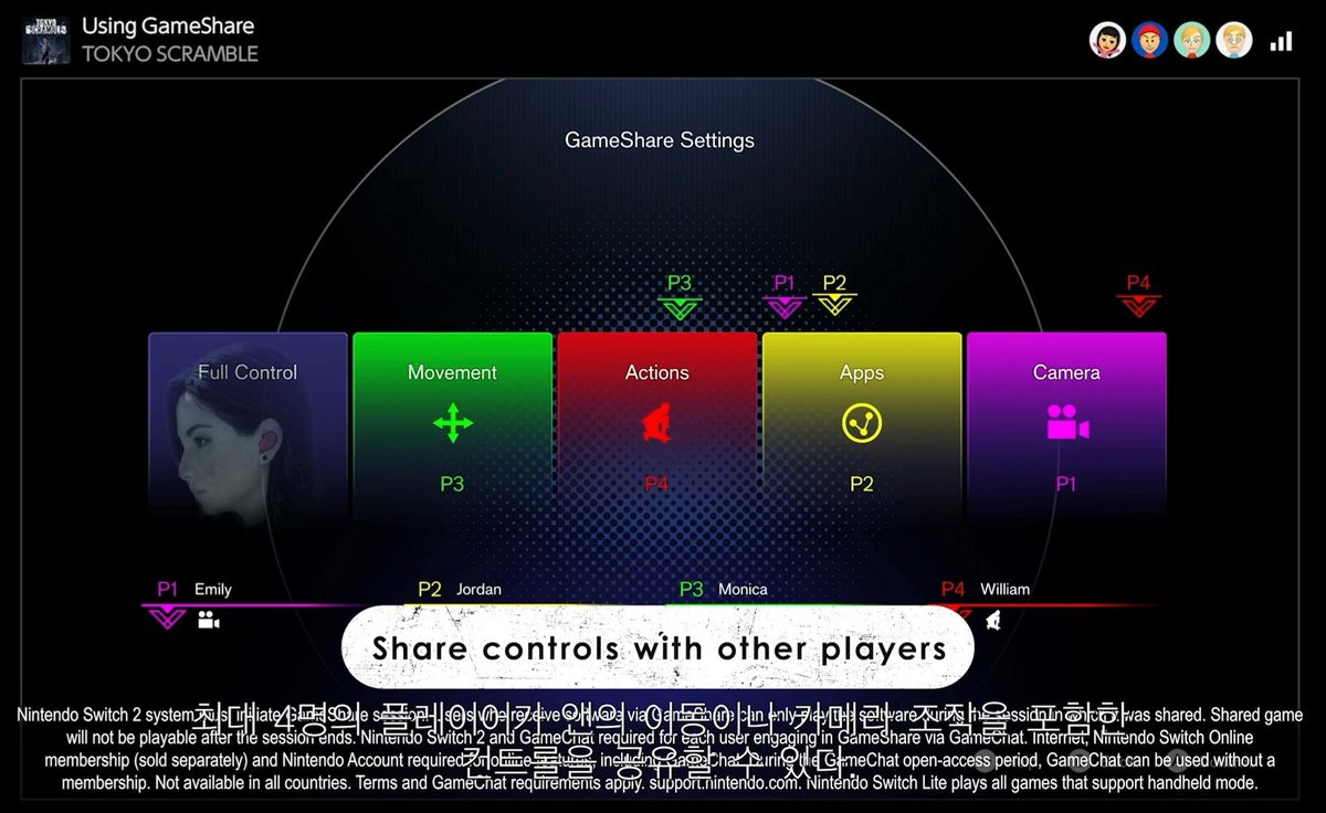 오늘 닌다 그냥 이게 너무 웃겨
최대 4인 멀티(이동,동작,앱,카메라)