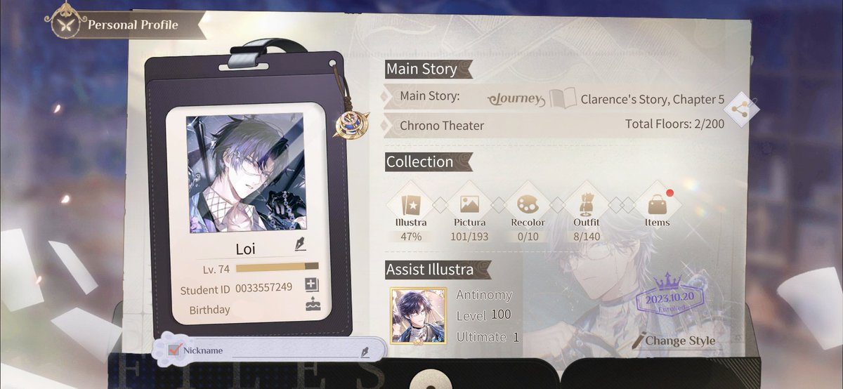 Loi ✿ is inactive due to uni tweet media