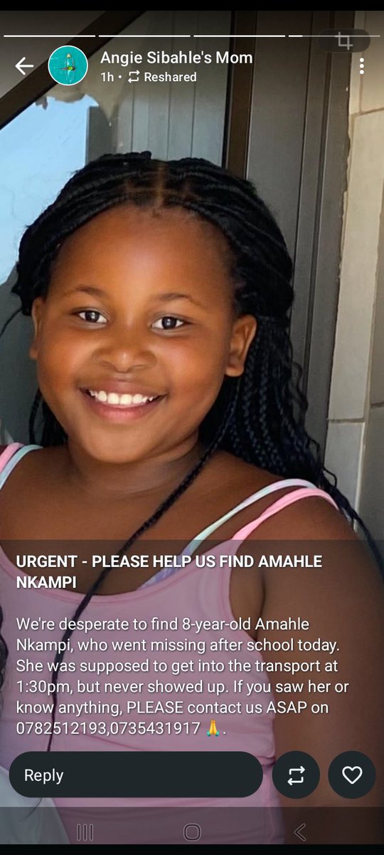 Missing persons 🚨