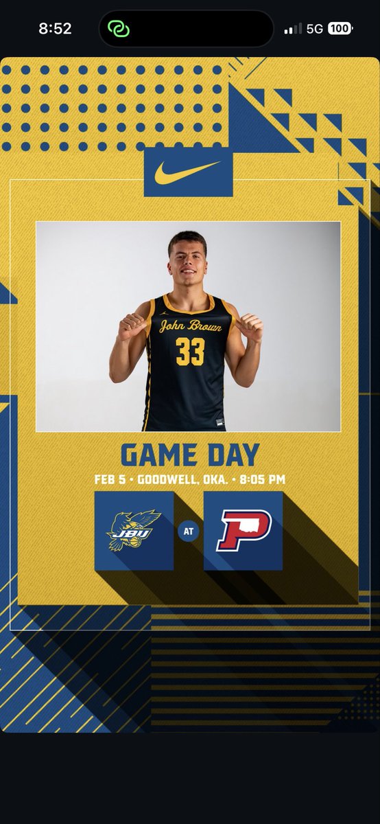 John Brown Men's Basketball tweet media