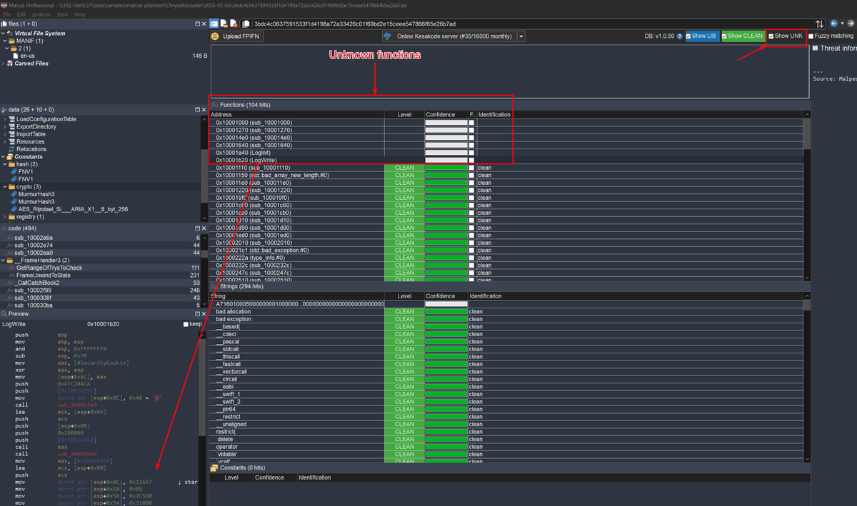 Malcat dev tweet media