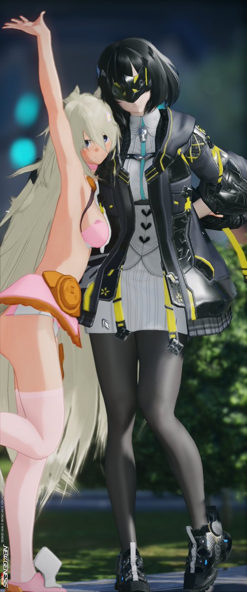 typehisa's tweet image. いいものが撮れた（盗撮
後悔はしていない！
可愛いは正義なんだ！

俺が混ざったら犯罪になりそうなので、傍観しておりますｗ

#PSO2NGS 
#PSO2NGS_SS