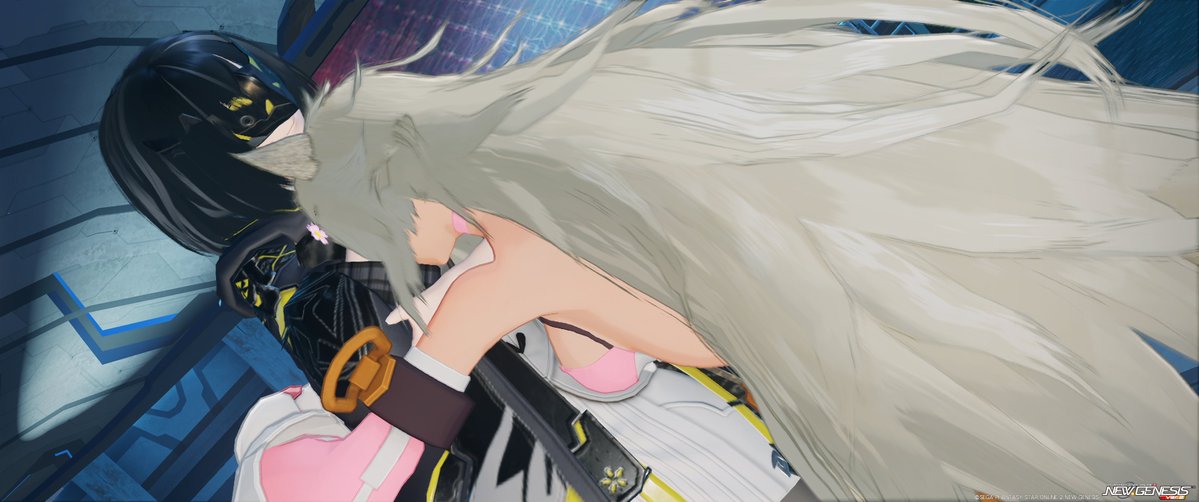 typehisa's tweet image. いいものが撮れた（盗撮
後悔はしていない！
可愛いは正義なんだ！

俺が混ざったら犯罪になりそうなので、傍観しておりますｗ

#PSO2NGS 
#PSO2NGS_SS