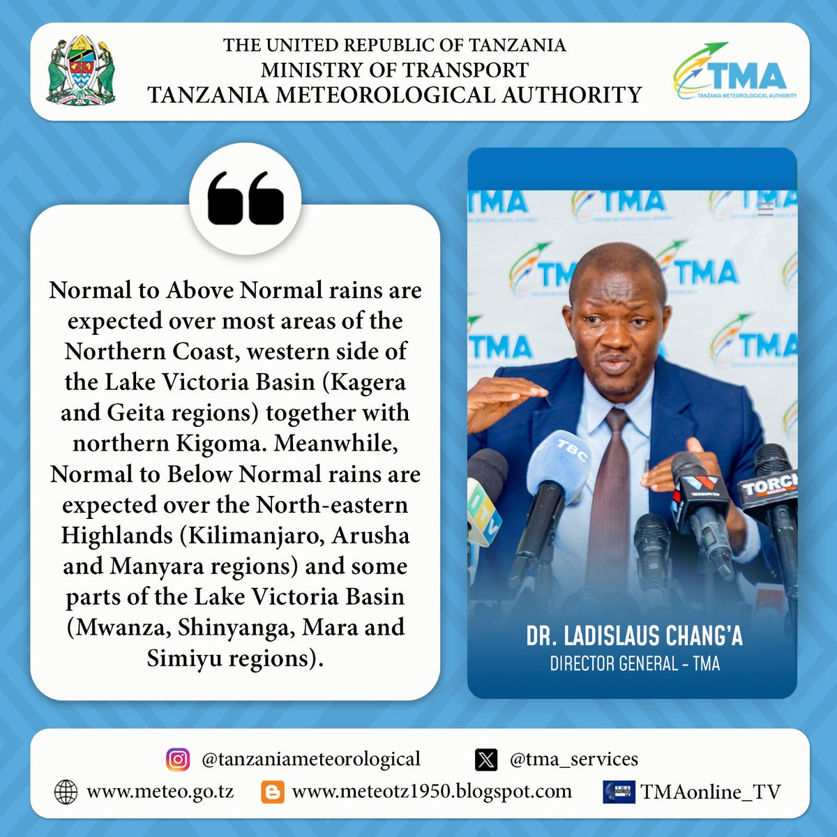 Tanzania Meteorological Authority tweet media