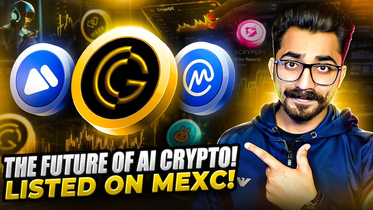Exploring how AI + Web3 are coming together with CrypGPT 🤖⛓️
Covered tokenomics, supply lock, audits, roadmap, and why this project is getting attention — now listed on MEXC.

Watch the full breakdown 👇
 youtu.be/zifOpmd0Fp0

#CrypGPT #CRYPGPT #AICrypto #AIWeb3 #ListedOnMEXC