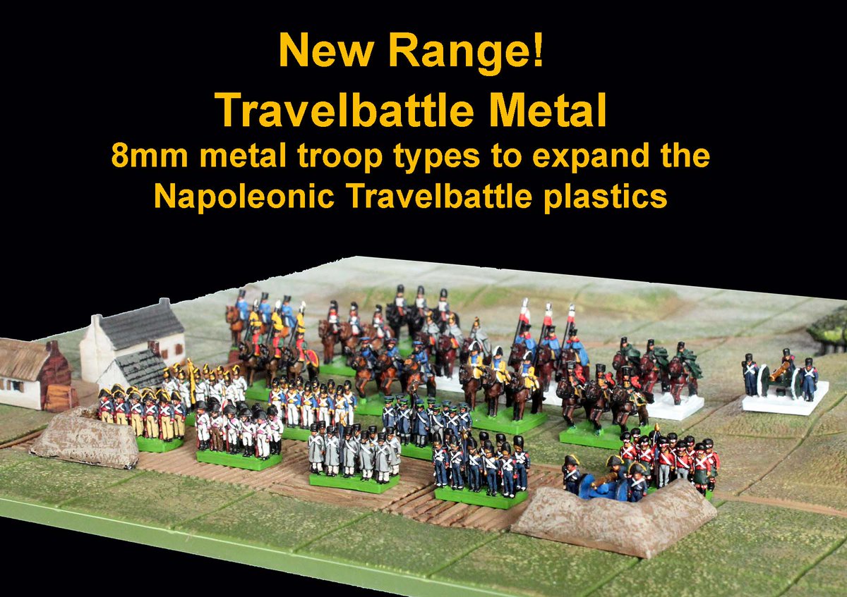 ontabletop's tweet photo. The folks at #PerryMiniatures expand Travelbattles with some new 8mm metal figures. Check out what's coming out for your VERY tiny wargames https://t.co/aVU8ZWq5Im https://t.co/ZL5odpVJXR