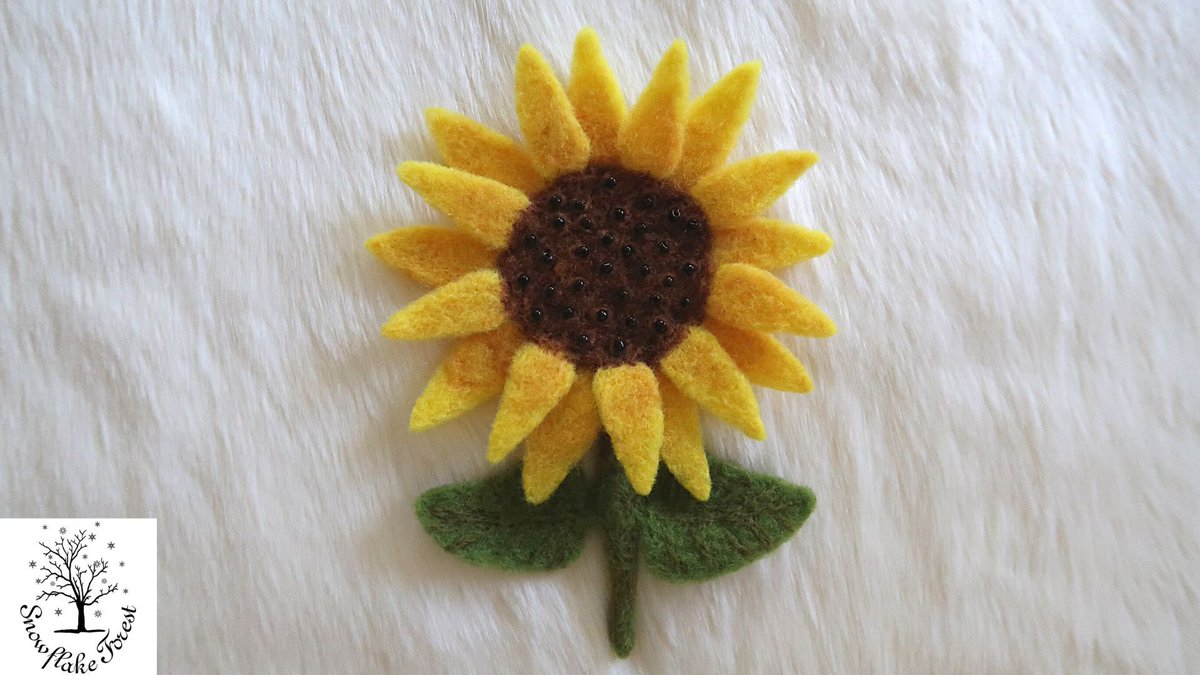 SnowflakeForest's tweet photo. Needle Felting Sunflower Tutorial, is live on SnowflakeForest YouTube channel.
Happy Felting🌬️❄️🌲🤍
#needlefelting #feltsunflower #tutorials #fiberarts #howtofelt https://t.co/c1gJDCNaOS https://t.co/zBfxSUYgLT
