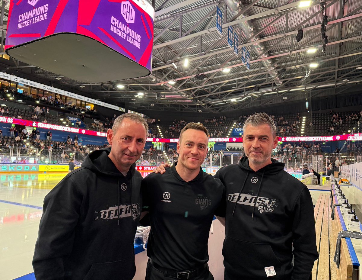 Sometimes I wonder can EIHL Twitter get any more messy. I’m here hoping for silverware, for banners, making memories and hanging out with Taff &amp; Pirate at games.

Remember why you’re here. 

Let’s go BELFAST. 

#Jiants