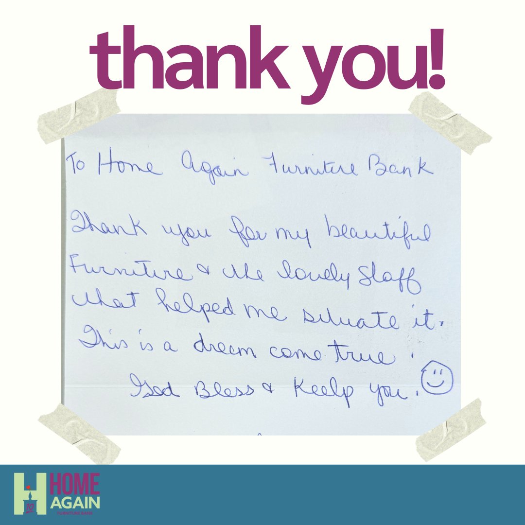 Home Again Furniture Bank tweet media