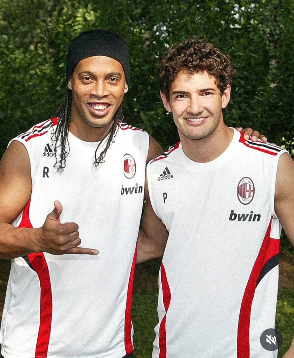 Ronaldinho + Pato at AC Milan 🇧🇷🇧🇷