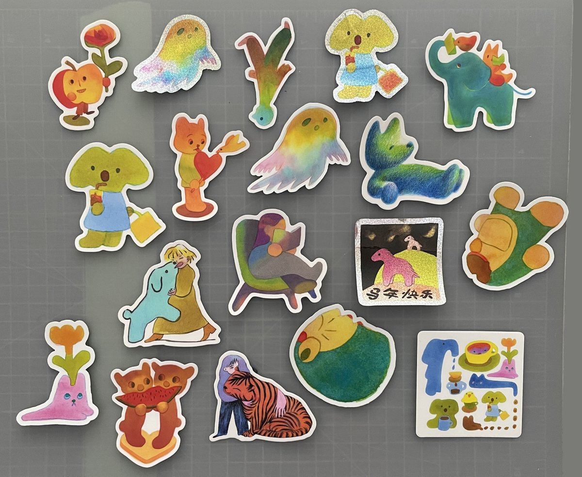 what's up twitter, my shop's open!!! I'm selling a special year of the horse giclée print🐎 as well as stickers and comix lisshu.com/shop